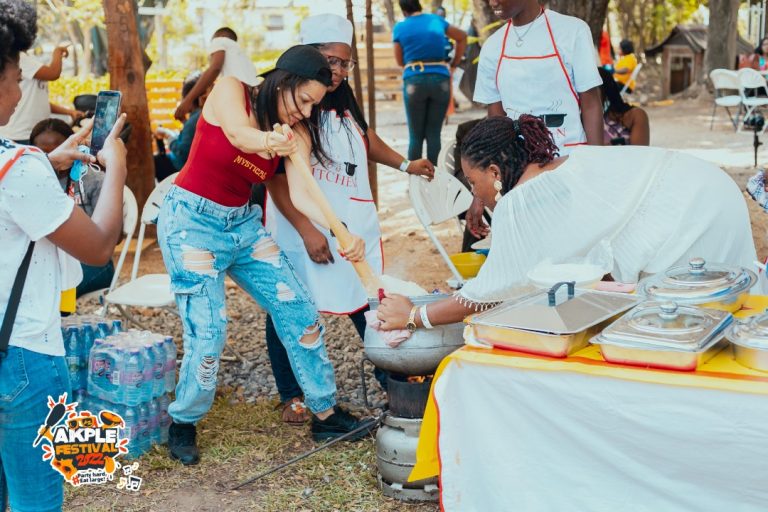 Ghanaians patronize Akple festival