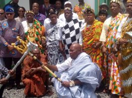 Togbi Sri III, the Awoamefia of Anlo