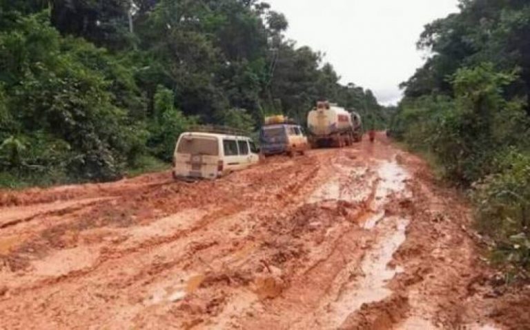 Poor road network