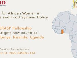 Gender Responsive Agriculture Systems Policy (GRASP) Fellowship