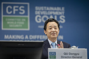 FAO Director-General QU Dongyu, called in his address to the CFS for a continued commitment to urgently transform agrifood systems