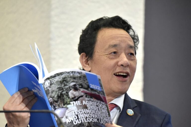 FAO Director-General QU Dongyu says the new publication will help foster constructive policy dialogue and stimulate increased investment in science, technology and innovation across agrifood systems, especially in low- and middle-income countries.