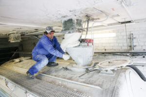 A wheat flour mill in the Russian Federation.