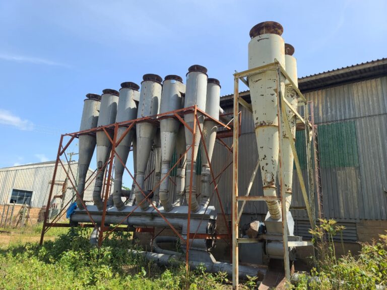 Abandoned ginnery factory in Tumu