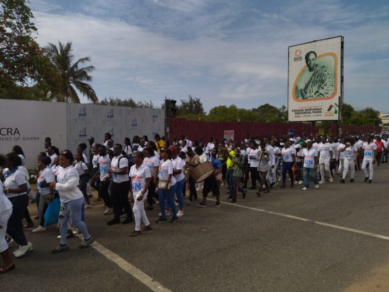 Science WFD Celebration 2(Members of Amen Amen Institute on float)
