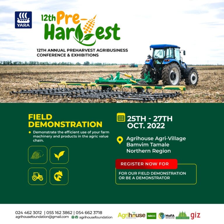 12th Pre-harvest Agribusiness Conference