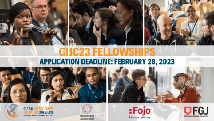 2023 Global Investigative Journalism Conference (Gothenburg, Sweden)