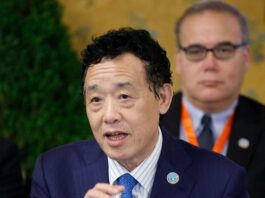 FAO Director-General QU Dongyu speaking at 2nd Ministerial Mediterranean Dialogue ©Courtesy of MoFA, Italy