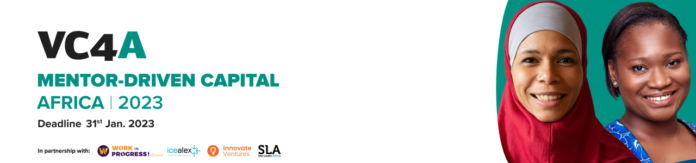 VC4A Mentor-Driven Capital Program Women-Edition