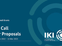 International Climate Initiative (IKI) Small Grants (60,000 and 200,000 euros)