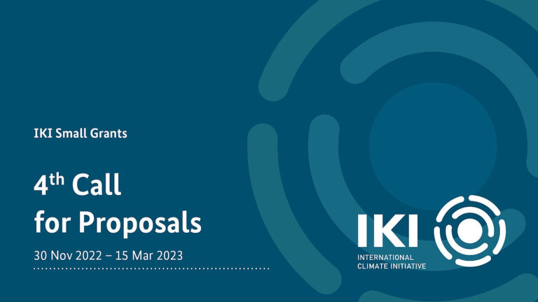International Climate Initiative (IKI) Small Grants (60,000 and 200,000 euros)