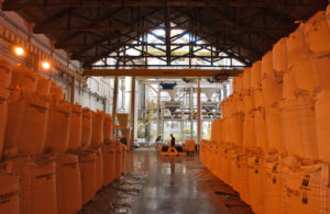 A sugar warehouse in Brazil.©FAO/Giuseppe Bizzarri