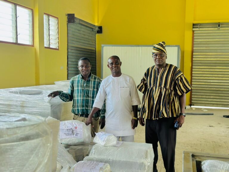Bibiani Municipal Assembly receives Plantain Processing equipment 