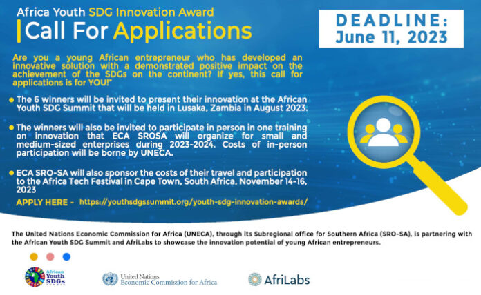 SDG Youth Awards Flyer FINAL700x430