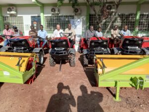 The CA equipment handed over tO the institutions
