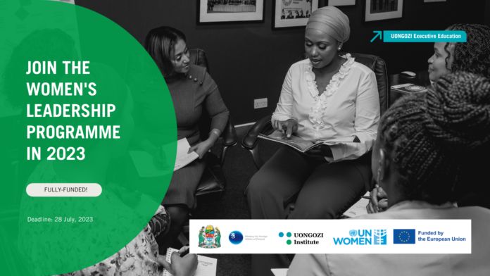 UONGOZI Institute Women’s Leadership Programme (Fully Funded) UONGOZI Institute Women’s Leadership Programme (Fully Funded)