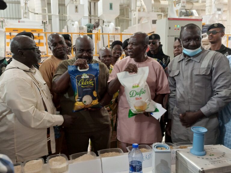 Rice Processing Factory inaugurated in Nkrankwanta