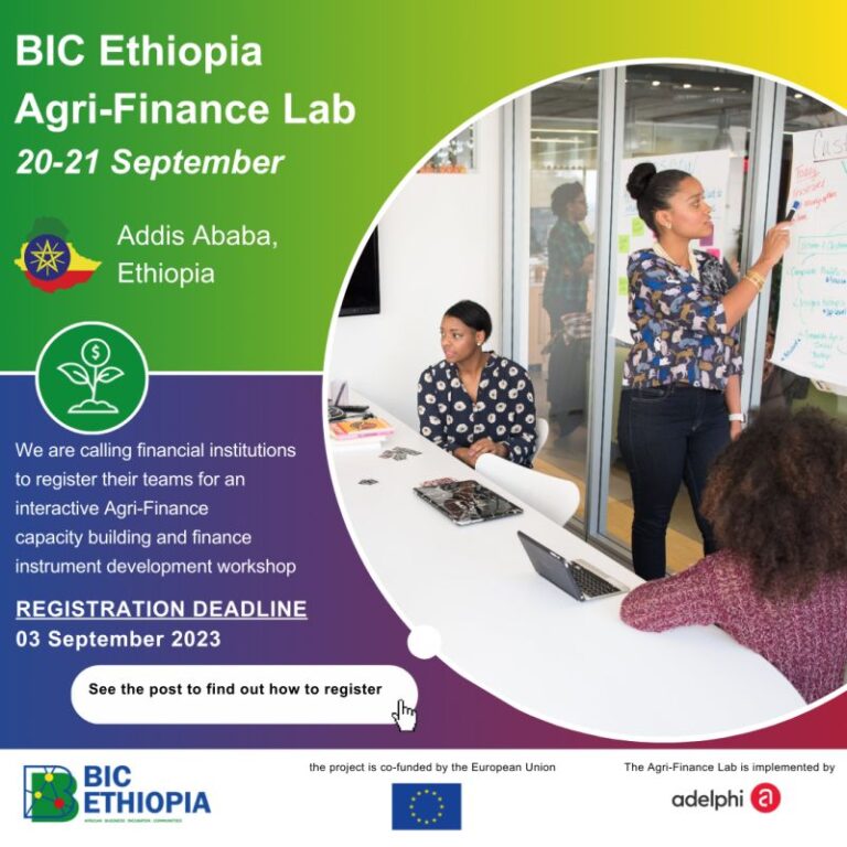 BIC Ethiopia Agri-Finance Lab