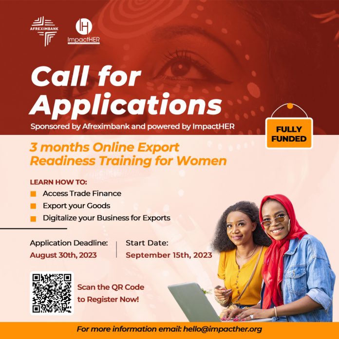 Export Readiness Online Training for Women (Fully Funded)
