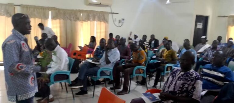 Agricultural Extension Agents, farmers receive training in rice intensification activities