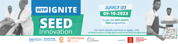 WFP IGNITE SEED Innovation Programme in East Africa 2023