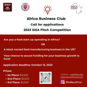 Africa Business Club 2023 IDEA Pitch Competition (Between $1,000 -$2,500)