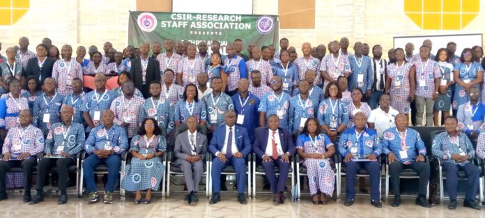Members present at the 34th annual general meeting of the Research Staff Association of the Council for Scientific and Industrial Research. 