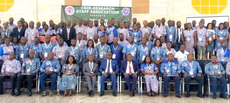 Members present at the 34th annual general meeting of the Research Staff Association of the Council for Scientific and Industrial Research. 