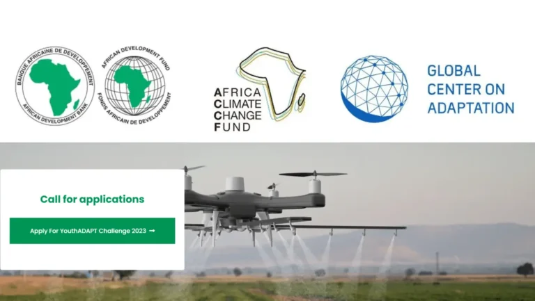 YouthADAPT Challenge 2023: Scaling Up Gender-Responsive Youth Innovations for Climate Action.