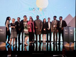 The finalists of World Food Forum’s Startup Innovation Awards pitched their startup ventures centering on ways to transform agrifood systems ©©Violetta Antonietta