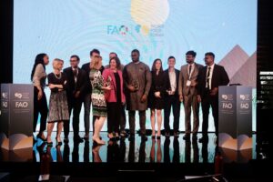 The finalists of World Food Forum’s Startup Innovation Awards pitched their startup ventures centering on ways to transform agrifood systems©©Violetta Antonietta