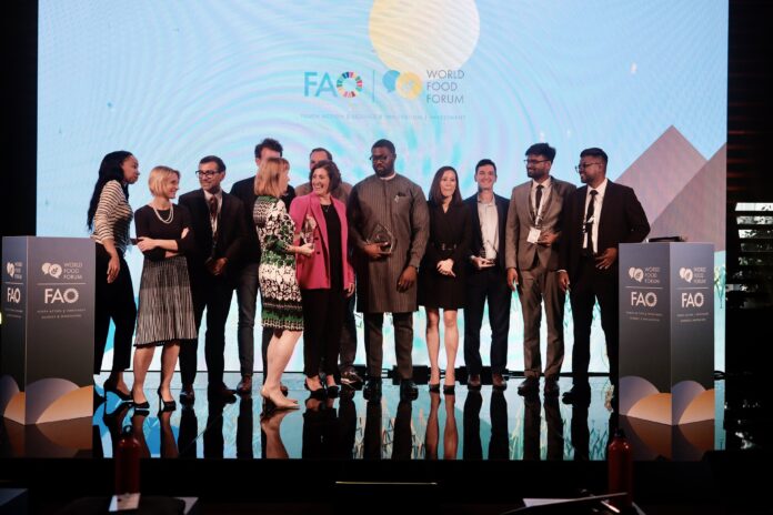 The finalists of World Food Forum’s Startup Innovation Awards pitched their startup ventures centering on ways to transform agrifood systems ©©Violetta Antonietta