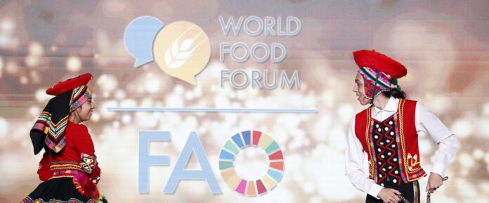 The World Food Forum is a global event that provides a platform for discussions and actions related to agrifood systems. ©©FAO/Giuseppe Carotenuto