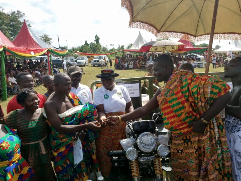 Catechist adjudged best farmer in Bono Region