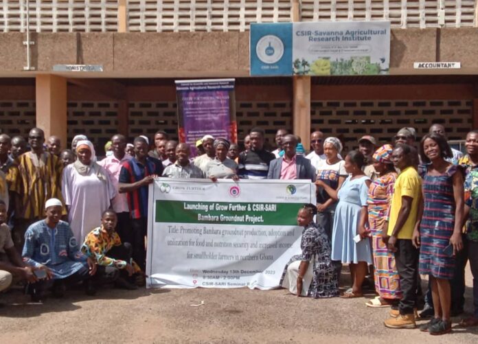A photo of stakeholders at the project launch in Nyankpala