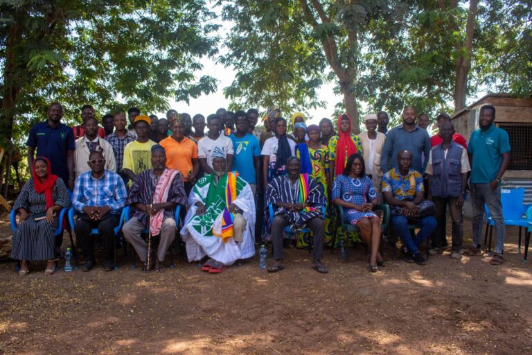 A photo of participants at the project launch in Savelugu