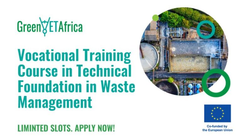 GreenVETAfrica: Vocational Training Course in Technical Foundation in Waste Management
