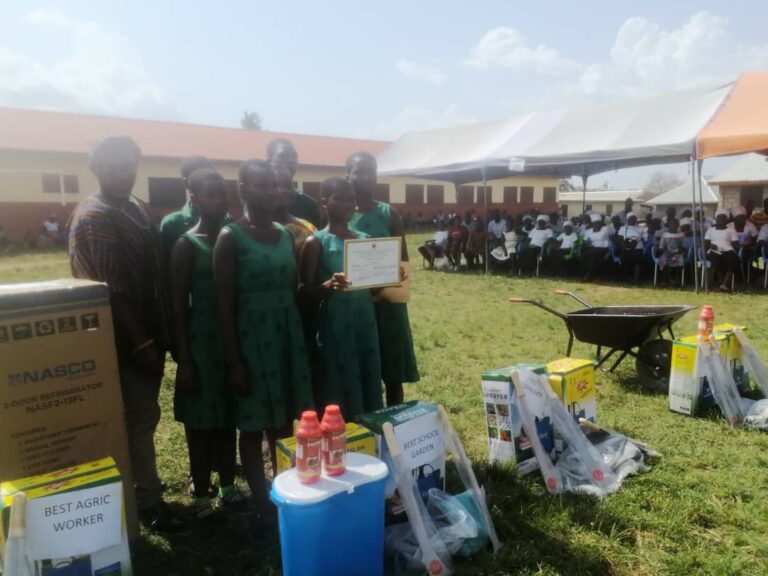 Adaklu Kpodzi Basic School wins best school garden category