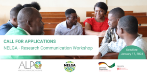 NELGA Research Communication Workshop (Funded)