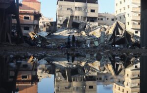 According to the IPC report, at least one in four households (more than half a million people) face catastrophic acute food insecurity conditions in the Gaza Strip.©UNICEF/UNI457951/El Baba