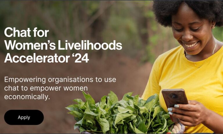 Chat for Women's Livelihoods Accelerator 2024