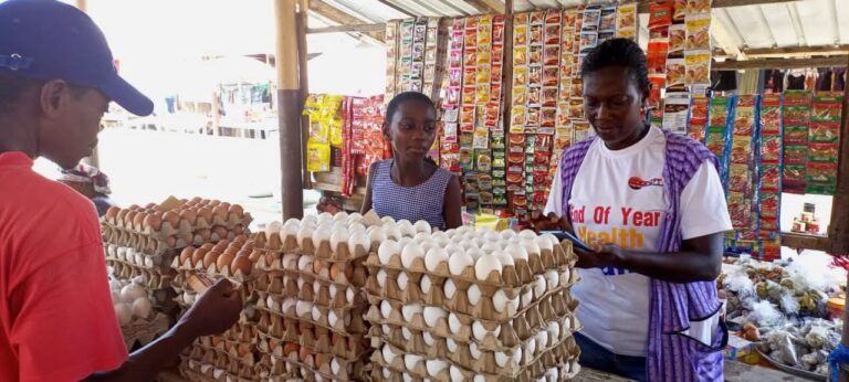Keta market traders complain of excessive egg prices due to lack of poultry farms