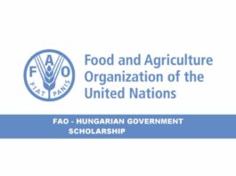 FAO–Hungarian Government Scholarship Programme 2024–2025