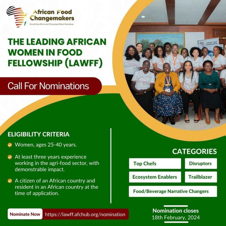 The Leading African Women in Food Fellowship (LAWFF) Program