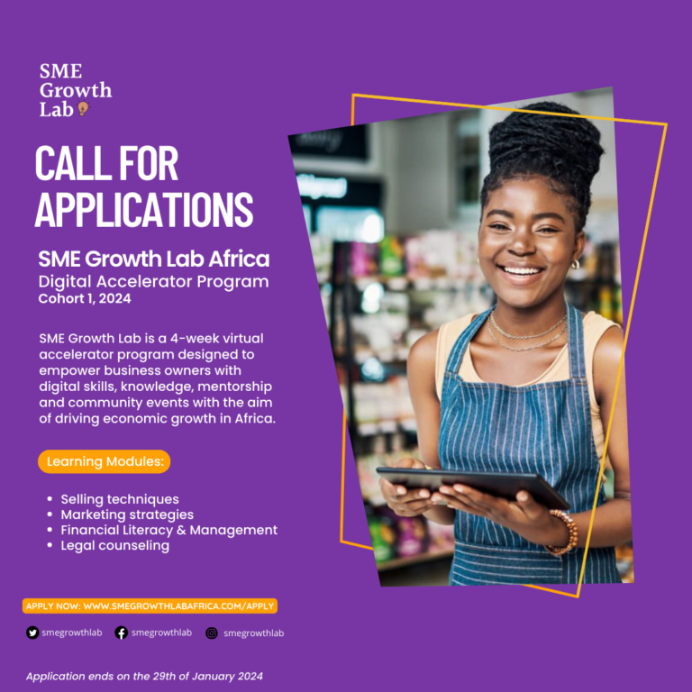 SME Growth Lab Africa (SGLAfrica) 2024