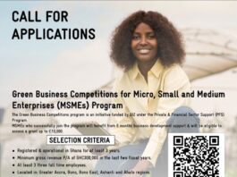 Green Business Competitions for Micro, Small and Medium Enterprises (MSMEs) Program