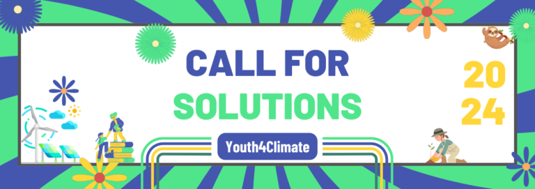 Youth4Climate Call For Solutions