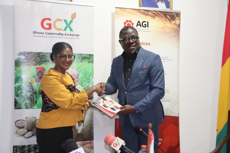 AGI, Ghana Commodity Exchange sign MoU to promote food security