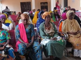 Cross section of participants during the event