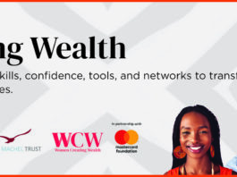 the Graça Machel Trust’s Women Creating Wealth -Intergenerational (WCW-I) for women entrepreneurs